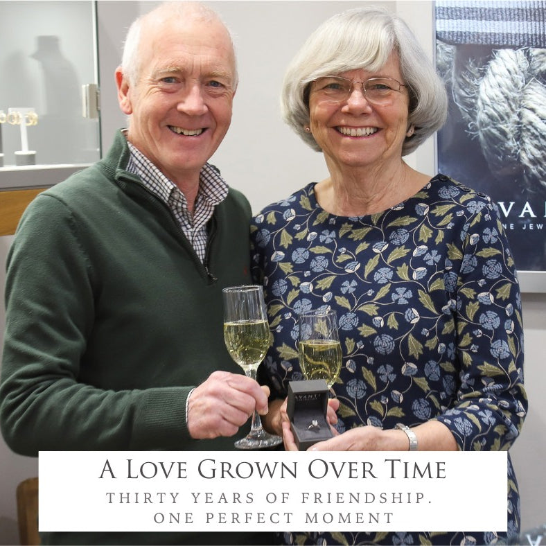 Thirty Years of Friendship, One Perfect Moment: Their Beautiful Engagement Story