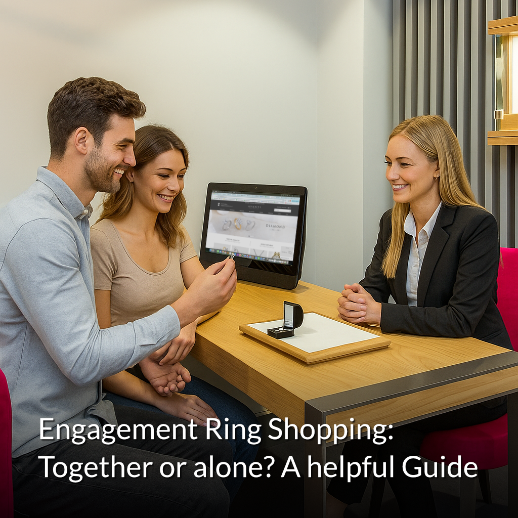 Buying an Engagement Ring: Together or Alone? A Helpful Guide