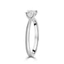 0.70ct Round Brilliant Cut Diamond Solitaire Ring in Platinum
