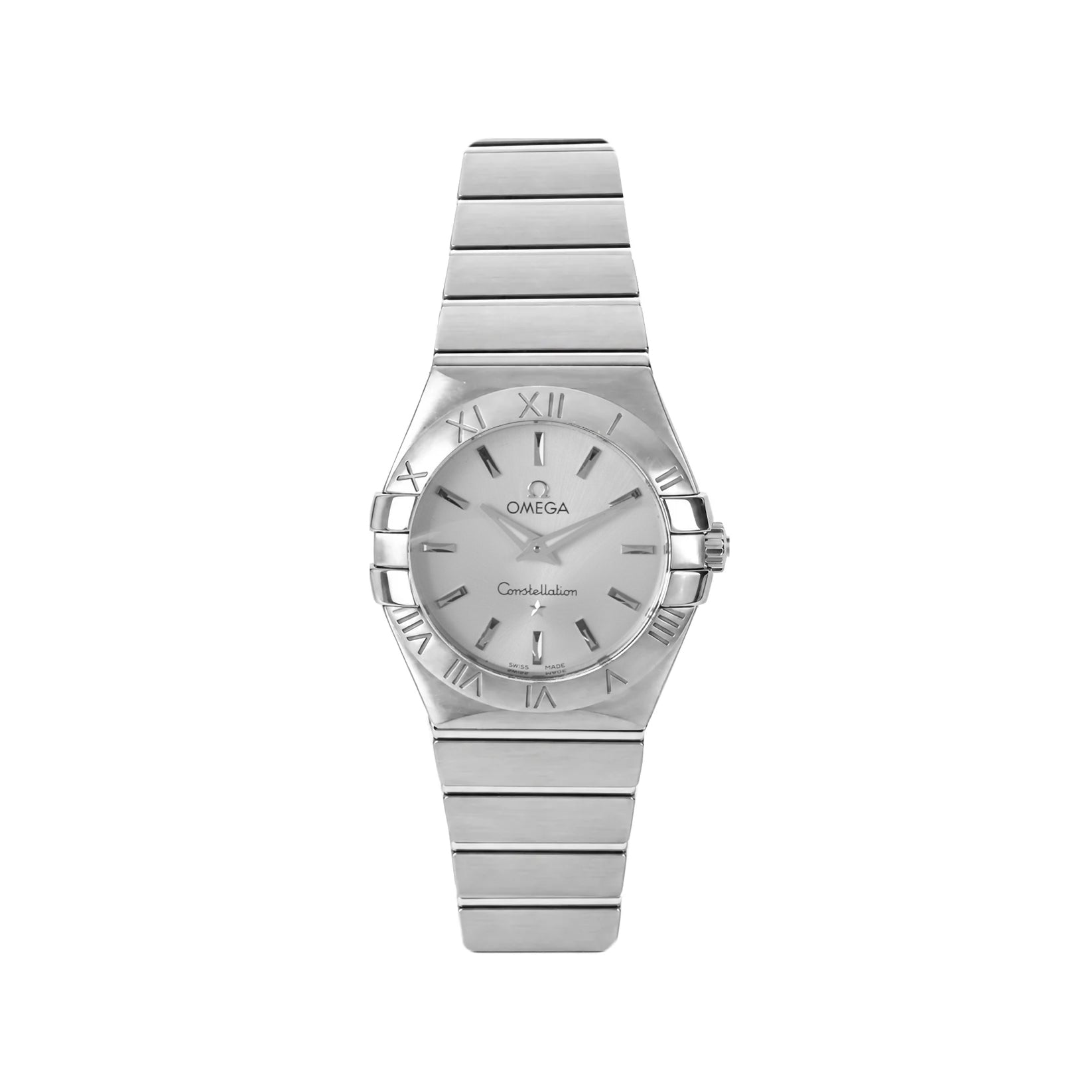 Omega Constellation Quartz Silver Dial Pre-Owned Watch