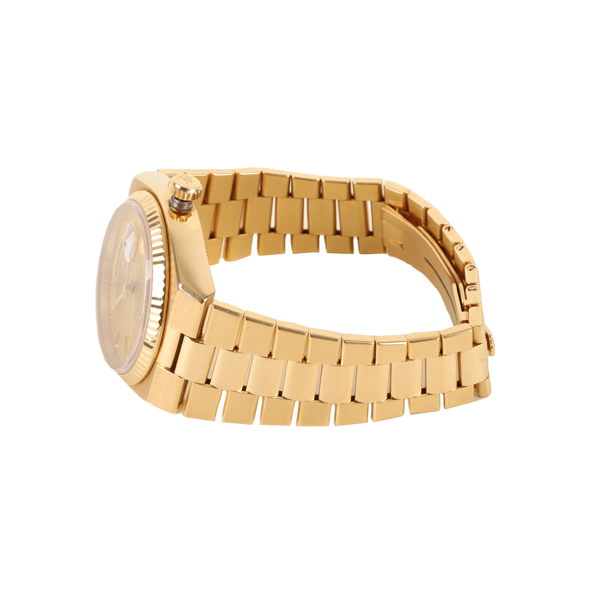 Rare Rolex Oysterquartz Day-Date 18ct Yellow Gold Pre-Owned Watch