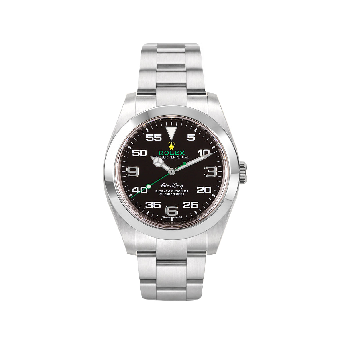 Rolex Air-King 40mm Black Dial Pre-Owned Watch