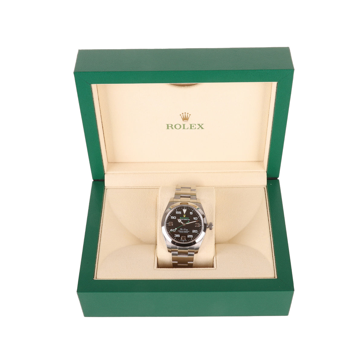 Rolex Air-King 40mm Black Dial Pre-Owned Watch