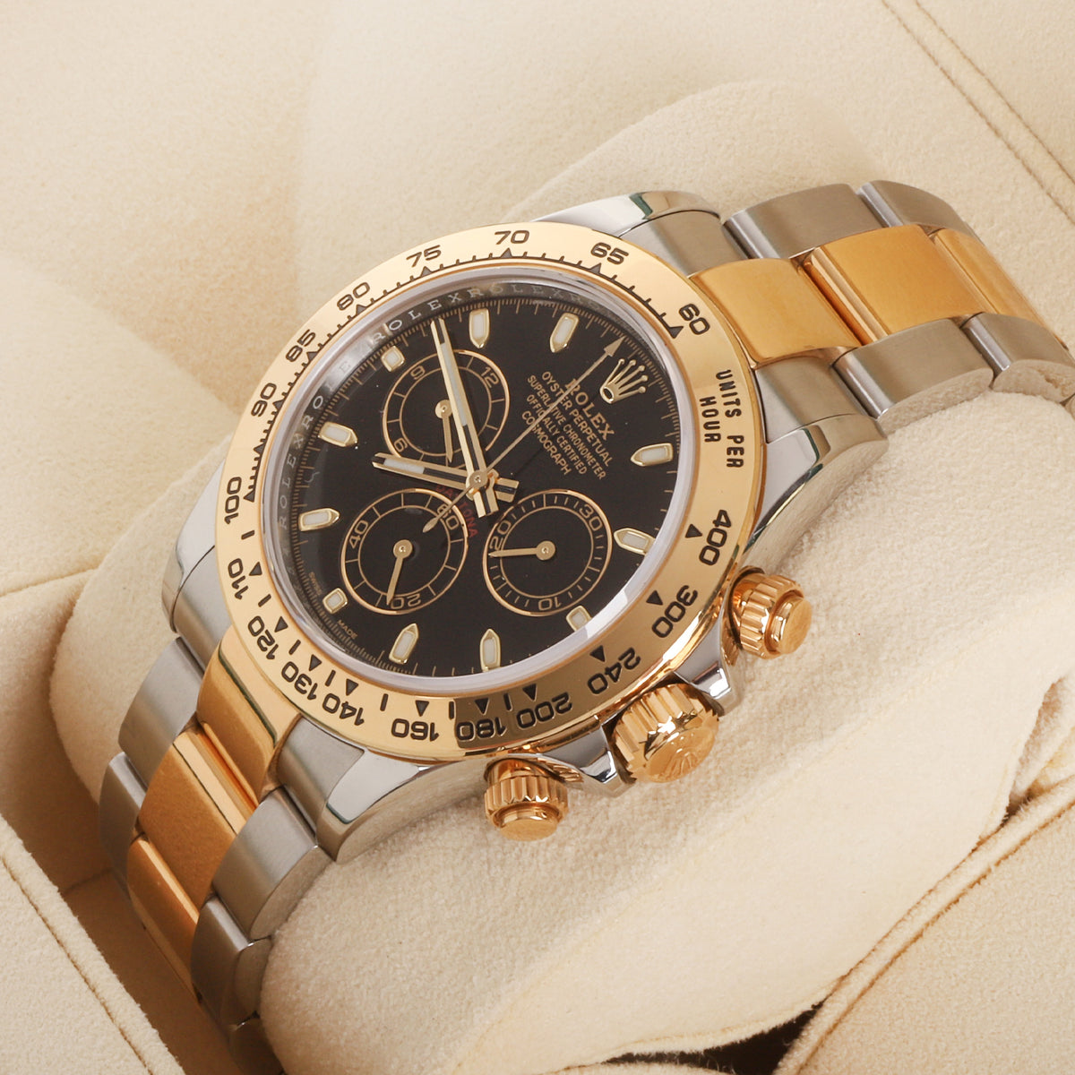 Rolex Cosmograph Daytona Black Dial Pre-Owned Watch