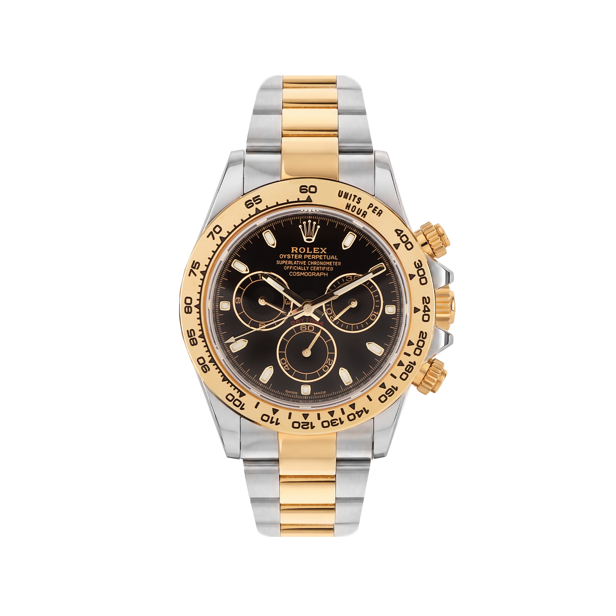 Rolex Cosmograph Daytona Black Dial Pre-Owned Watch