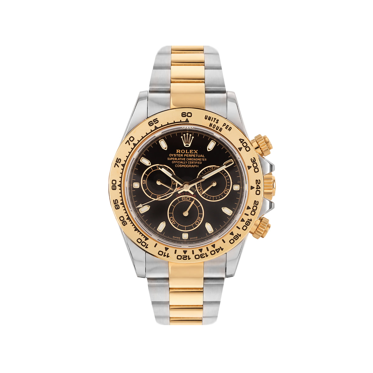 Rolex Cosmograph Daytona Black Dial Pre-Owned Watch