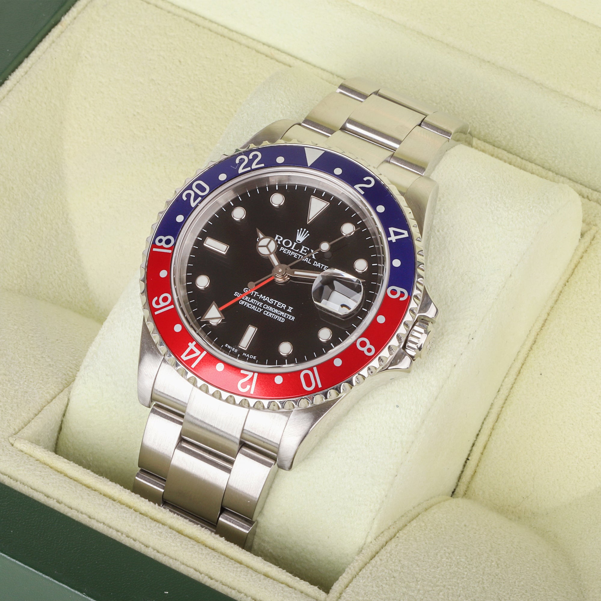 Rolex GMT Master Oyster Perpetual Vintage 'Pepsi' Pre-owned Watch
