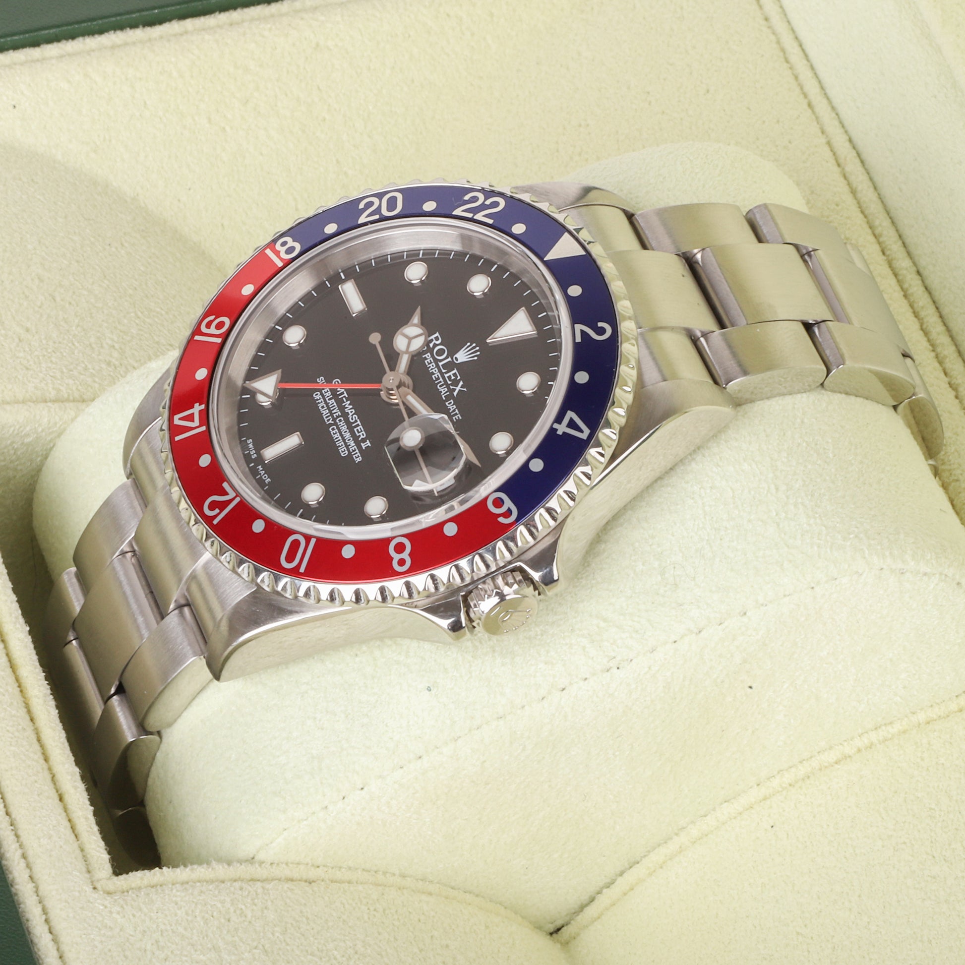 Rolex GMT Master II Oyster Perpetual 'Pepsi' Pre-owned Watch