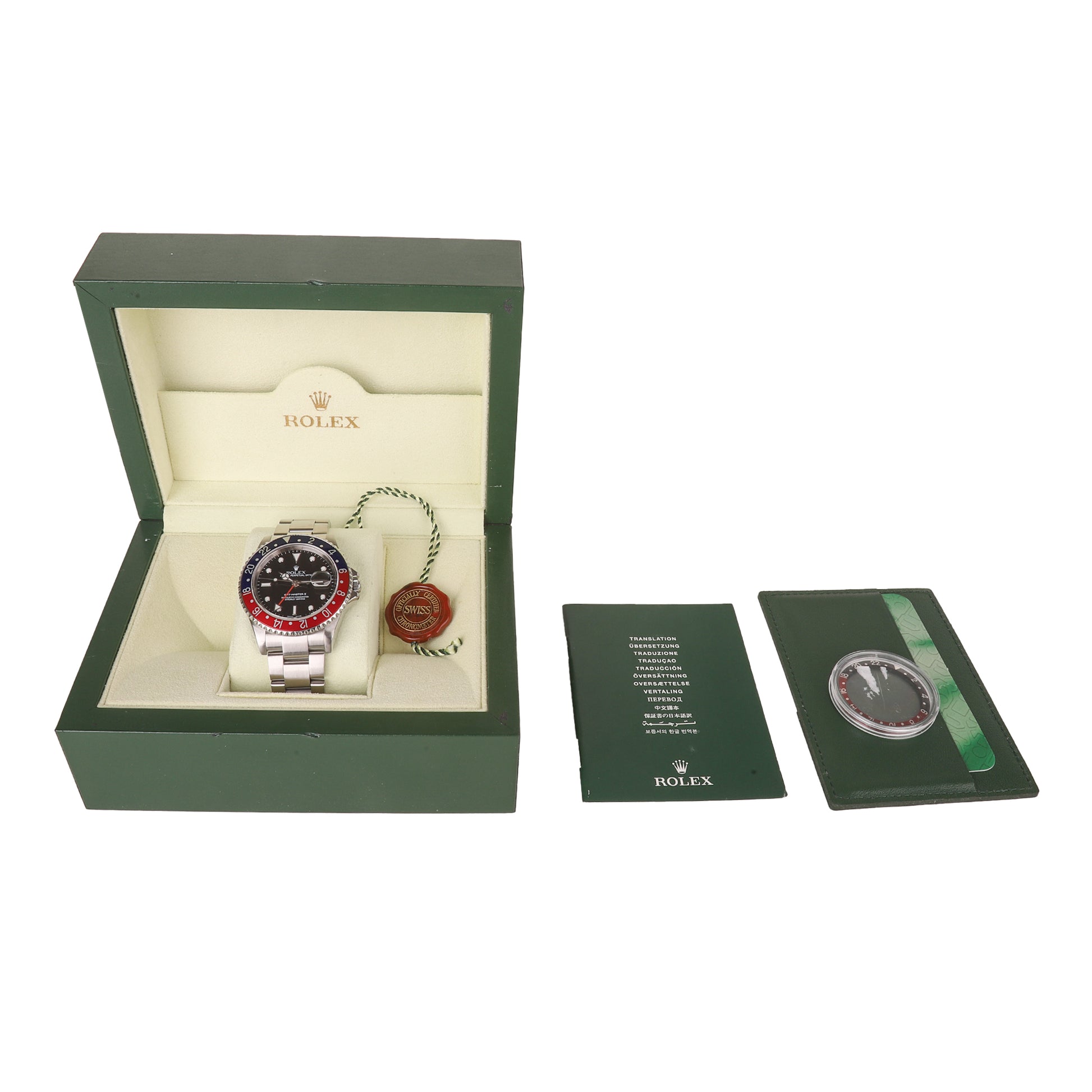 Rolex GMT Master II Oyster Perpetual 'Pepsi' Pre-owned Watch