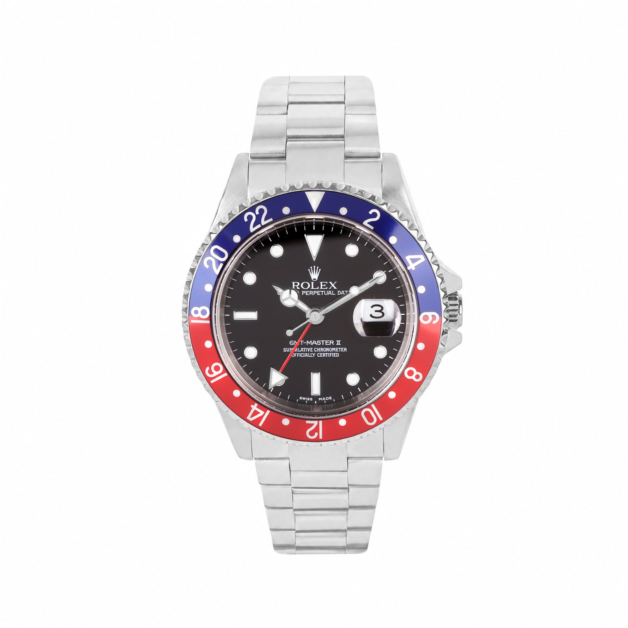 Rolex GMT Master Oyster Perpetual Vintage 'Pepsi' Pre-owned Watch