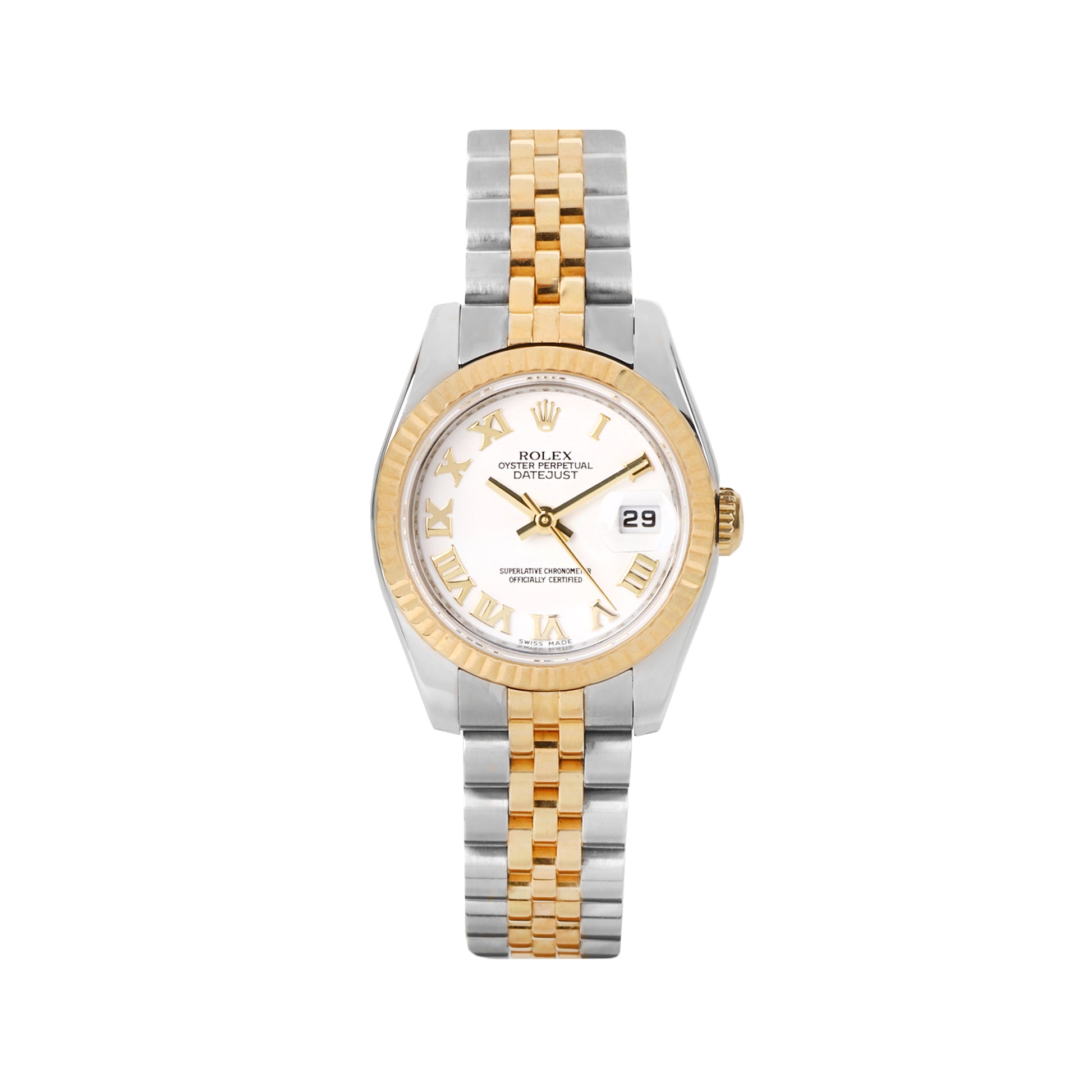 Rolex Datejust 26 Steel and Yellow Gold Pre-owned Watch