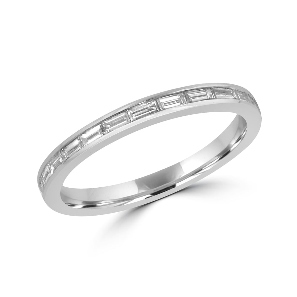 Full Set Baguette Diamond Eternity Ring