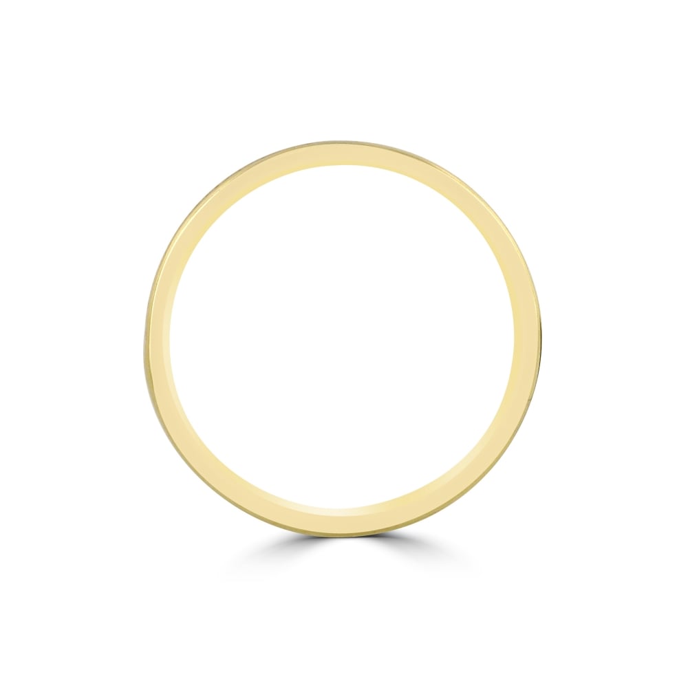 18ct Yellow Gold 2.2mm Diamond Wedding Ring