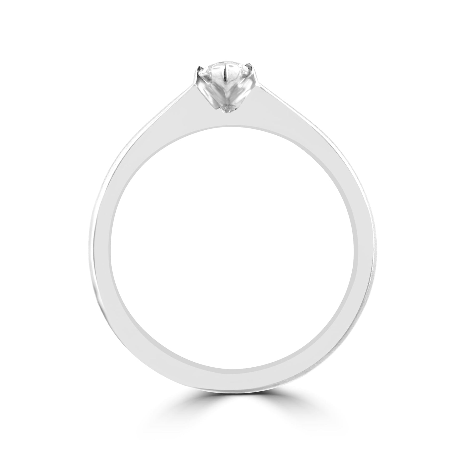 Marquise Cut Diamond Engagement Ring D Colour