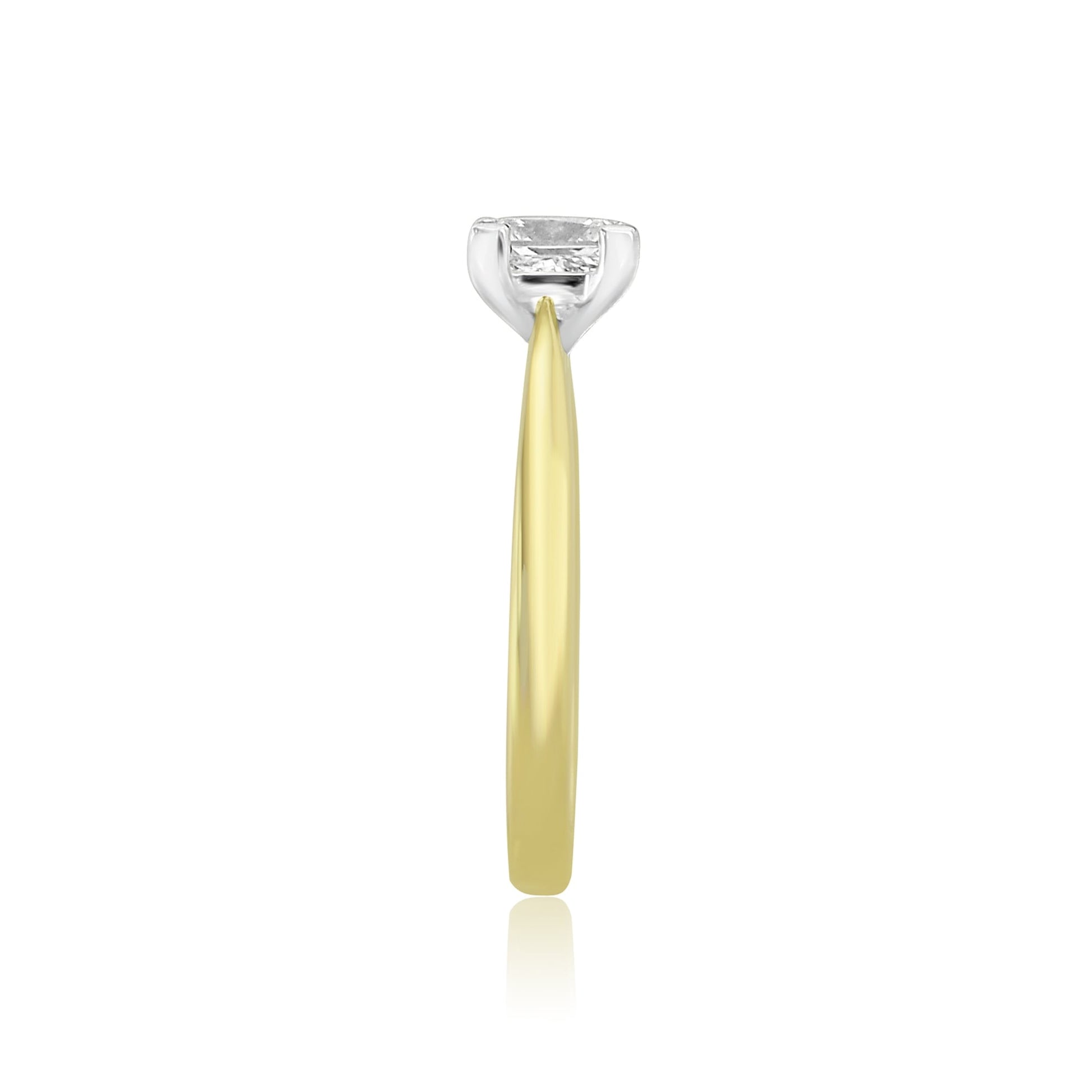 18ct Gold GIA 1.02ct Diamond Solitaire Engagement Ring