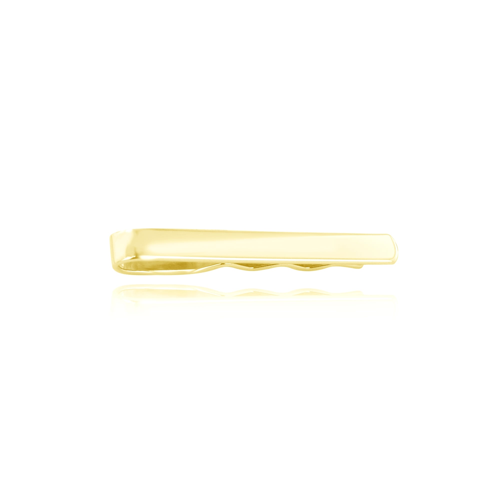 Engraveable Traditional 9ct Gold Tie Clip AY3645