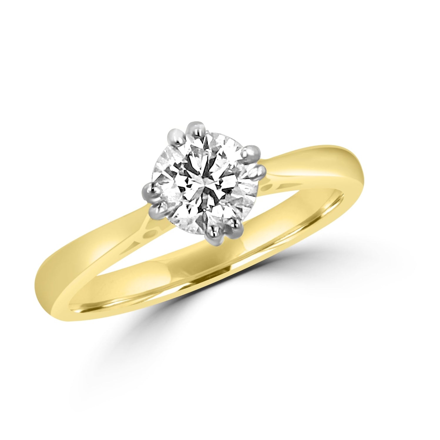 18ct Gold 0.70ct Diamond Solitaire Engagement Ring