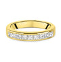 14ct Recycled Yellow Gold 0.68ct Princess Cut Diamond Pre-Owned  Ring