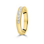 14ct Recycled Yellow Gold 0.68ct Princess Cut Diamond Pre-Owned  Ring