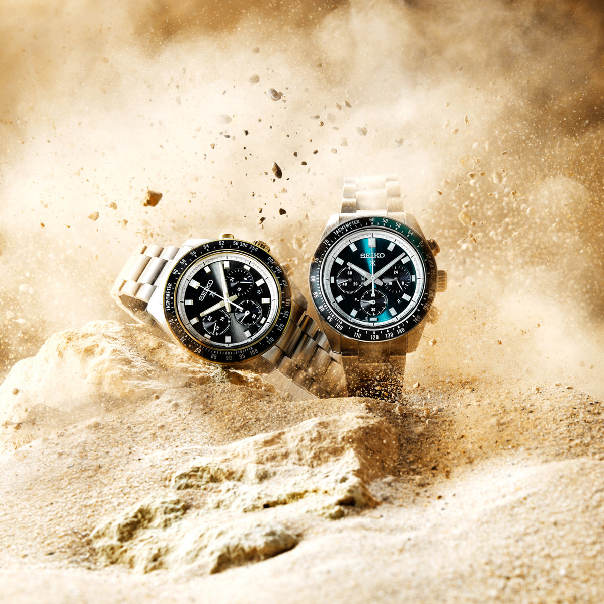 Seiko Prospex Speedtimer ‘Racing’ Solar Chronograph in Grey