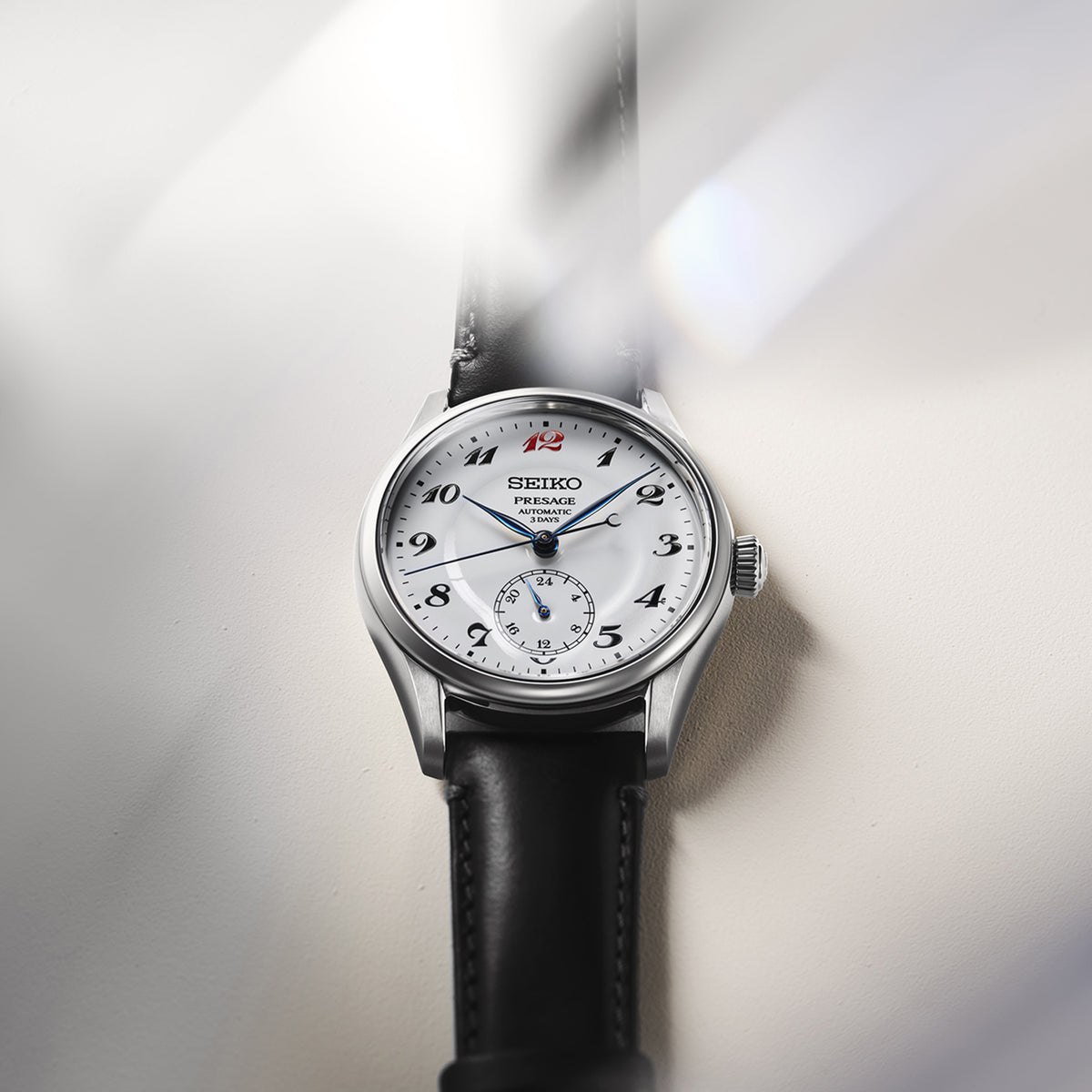 Seiko Presage Classic Series 'Craftsmanship' Watch With Enamel Laurel dial