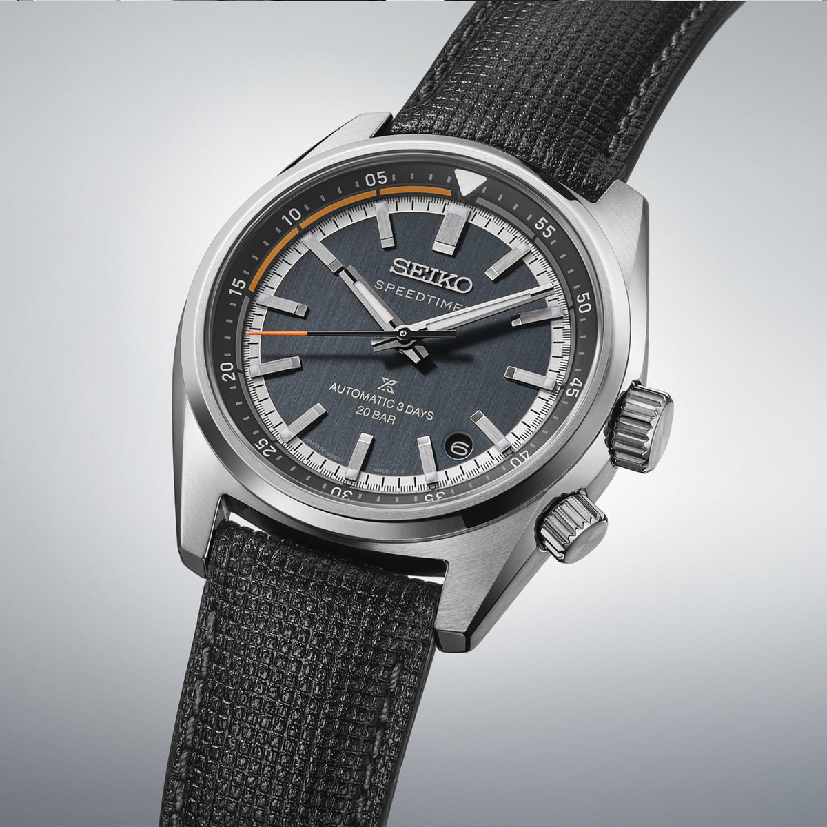Seiko Prospex 'Heritage Motoring' Countdown Speedtimer Watch in Petrol Blue
