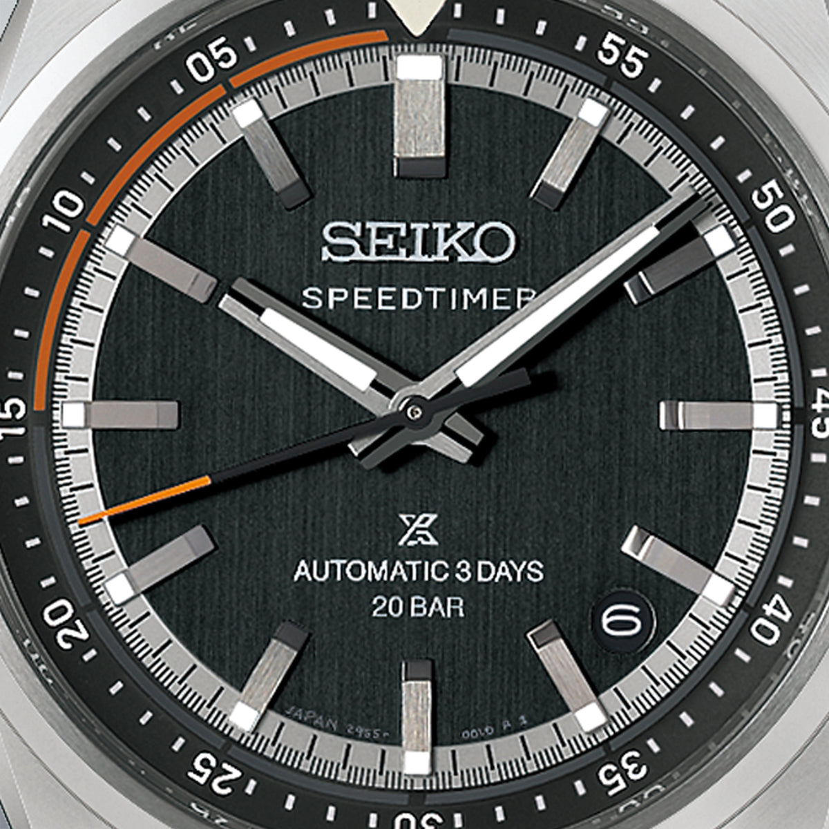 Seiko Prospex 'Heritage Motoring' Countdown Speedtimer Watch in Petrol Blue