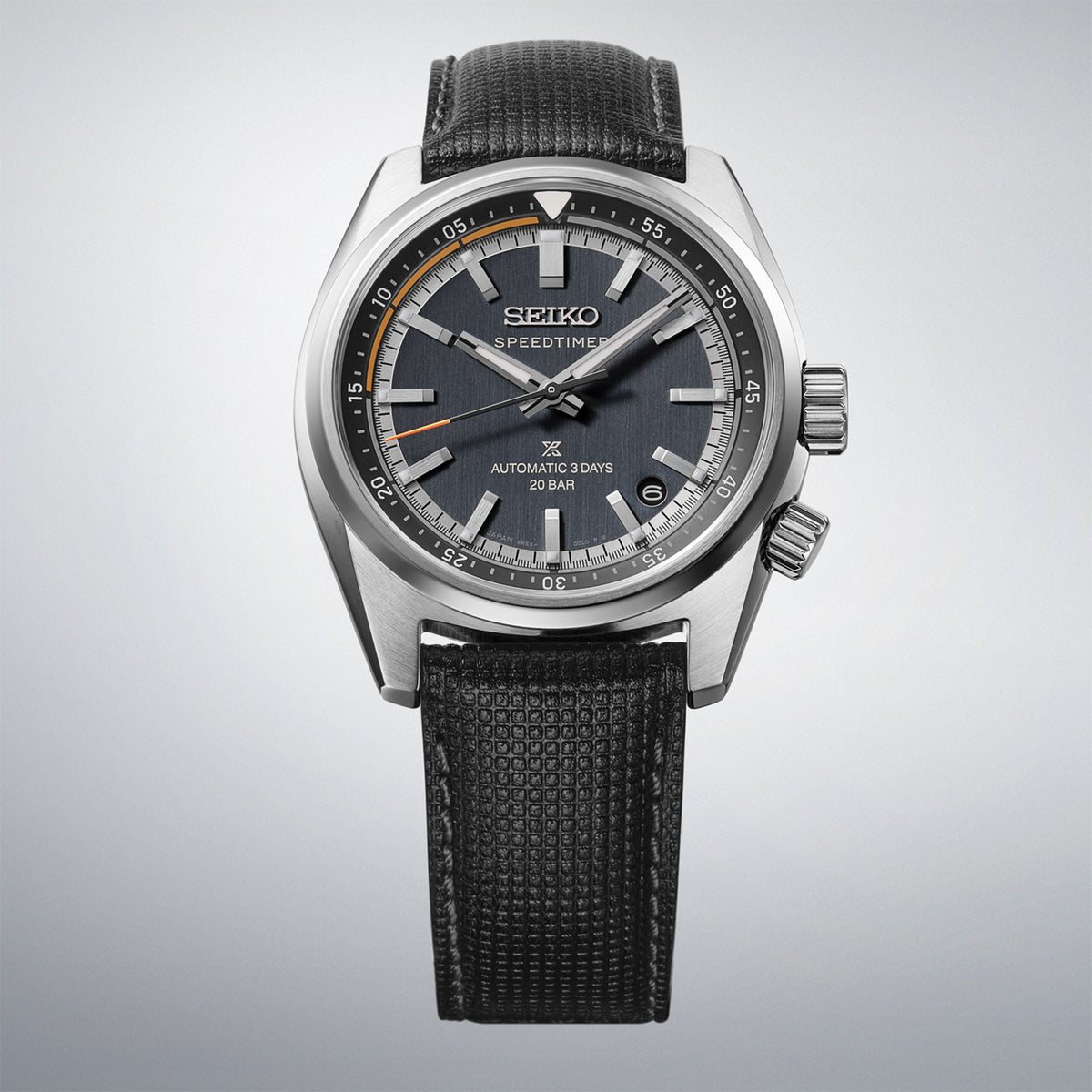 Seiko Prospex 'Heritage Motoring' Countdown Speedtimer Watch in Petrol Blue