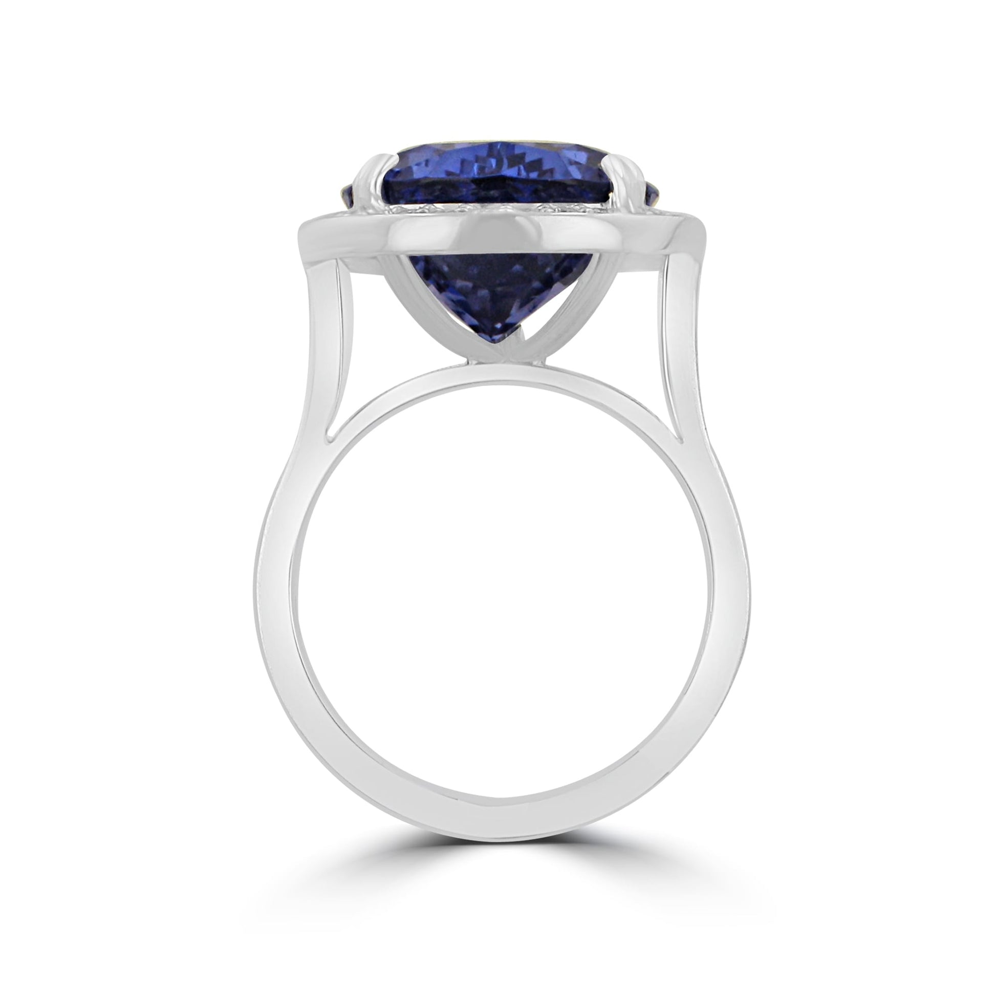 Ten Carat Tanzanite Cocktail Ring