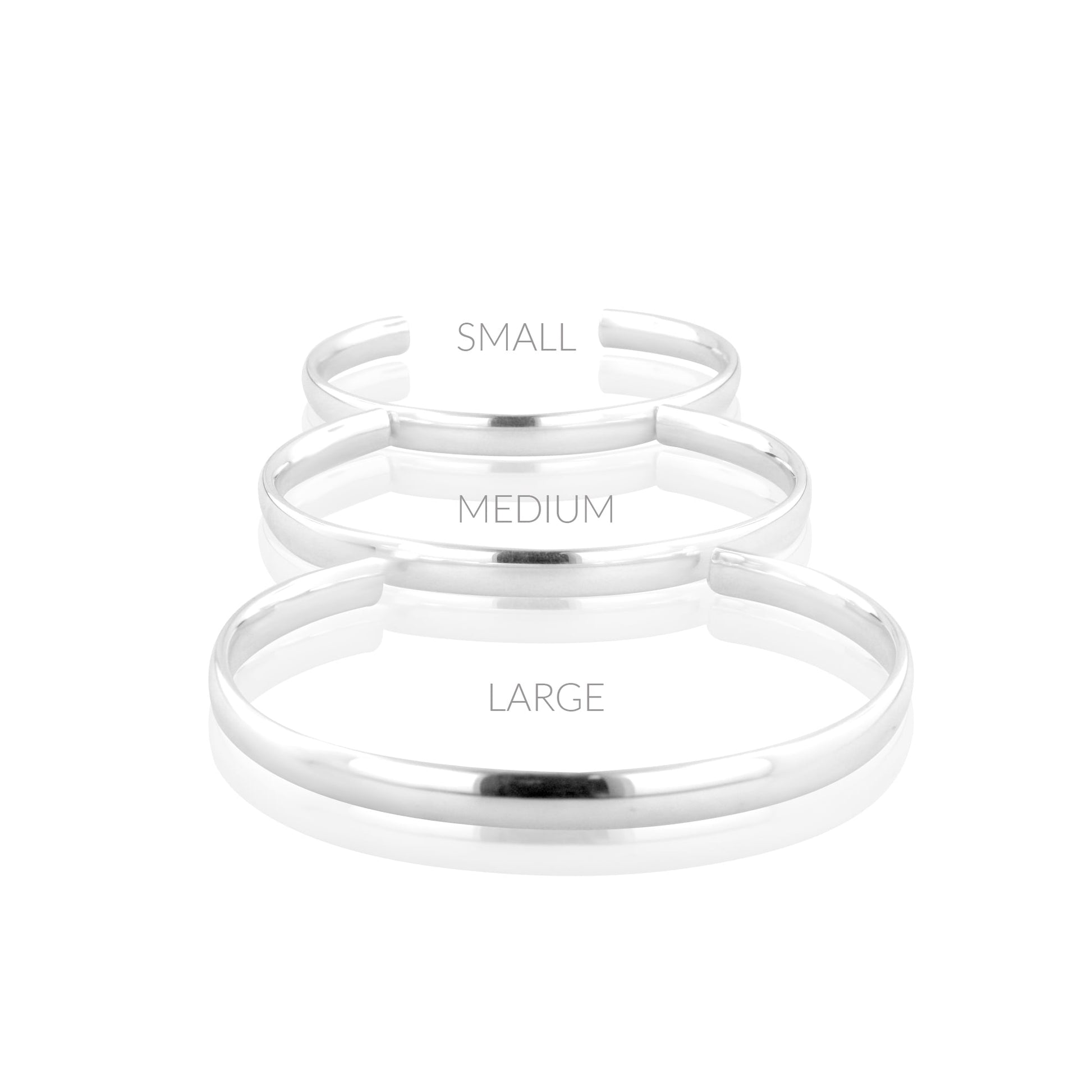 Sterling Silver 6mm Wide Torque Bangle