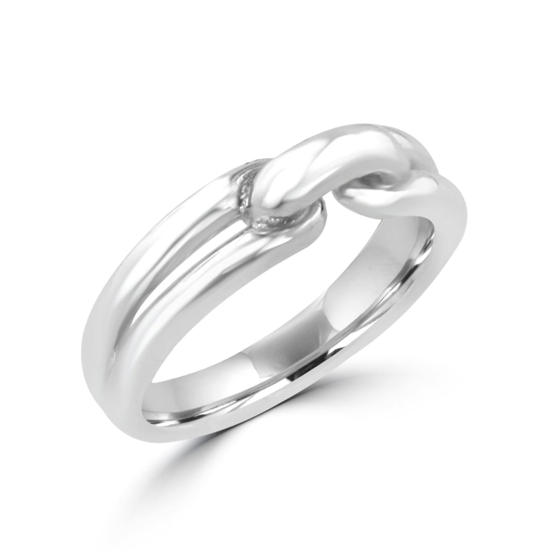 Sterling Silver Double Bar Band Ring