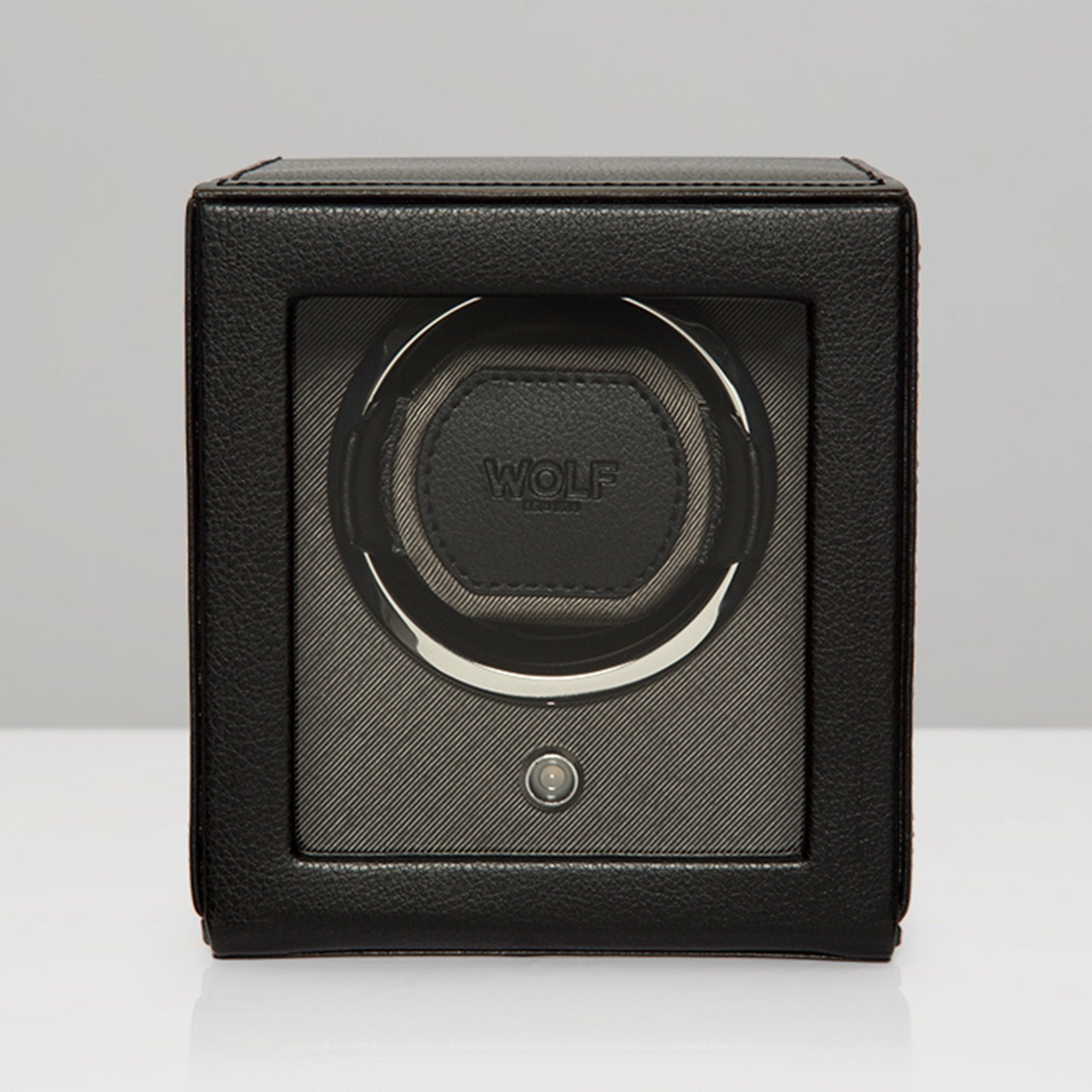 Black Leather Single Watch Winder