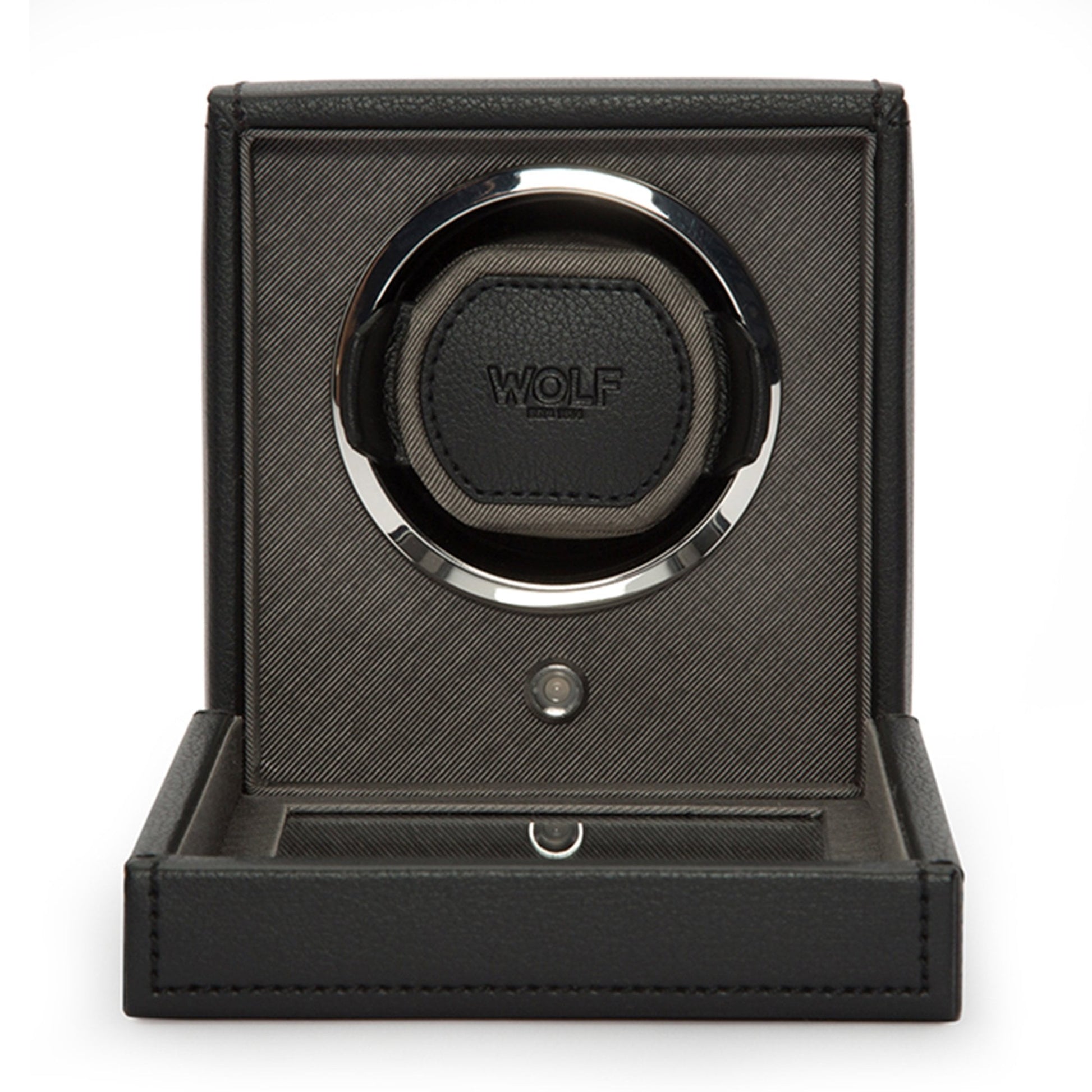 WOLF Cub Small Black Single Watch Winder