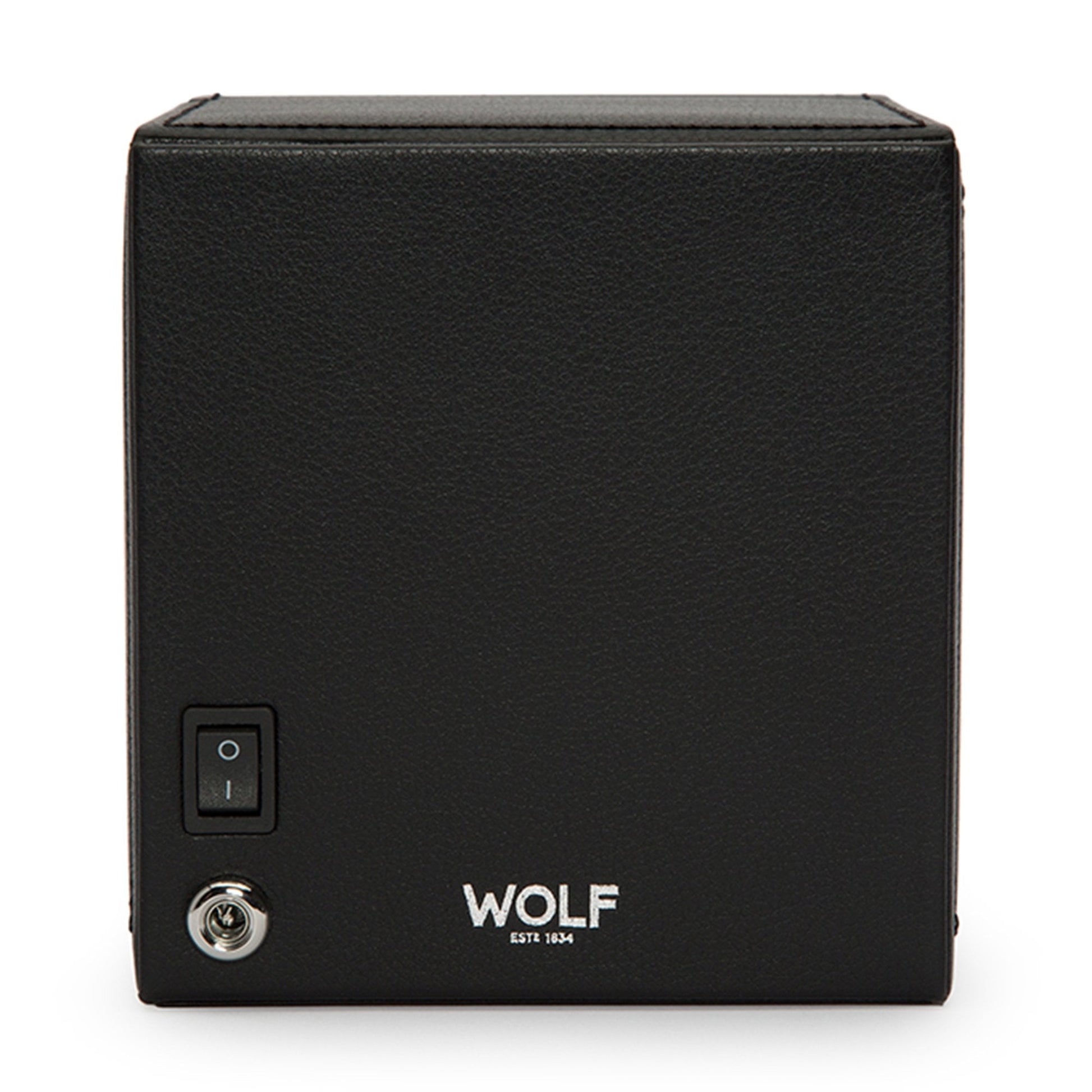 Black Leather Single Watch Winder