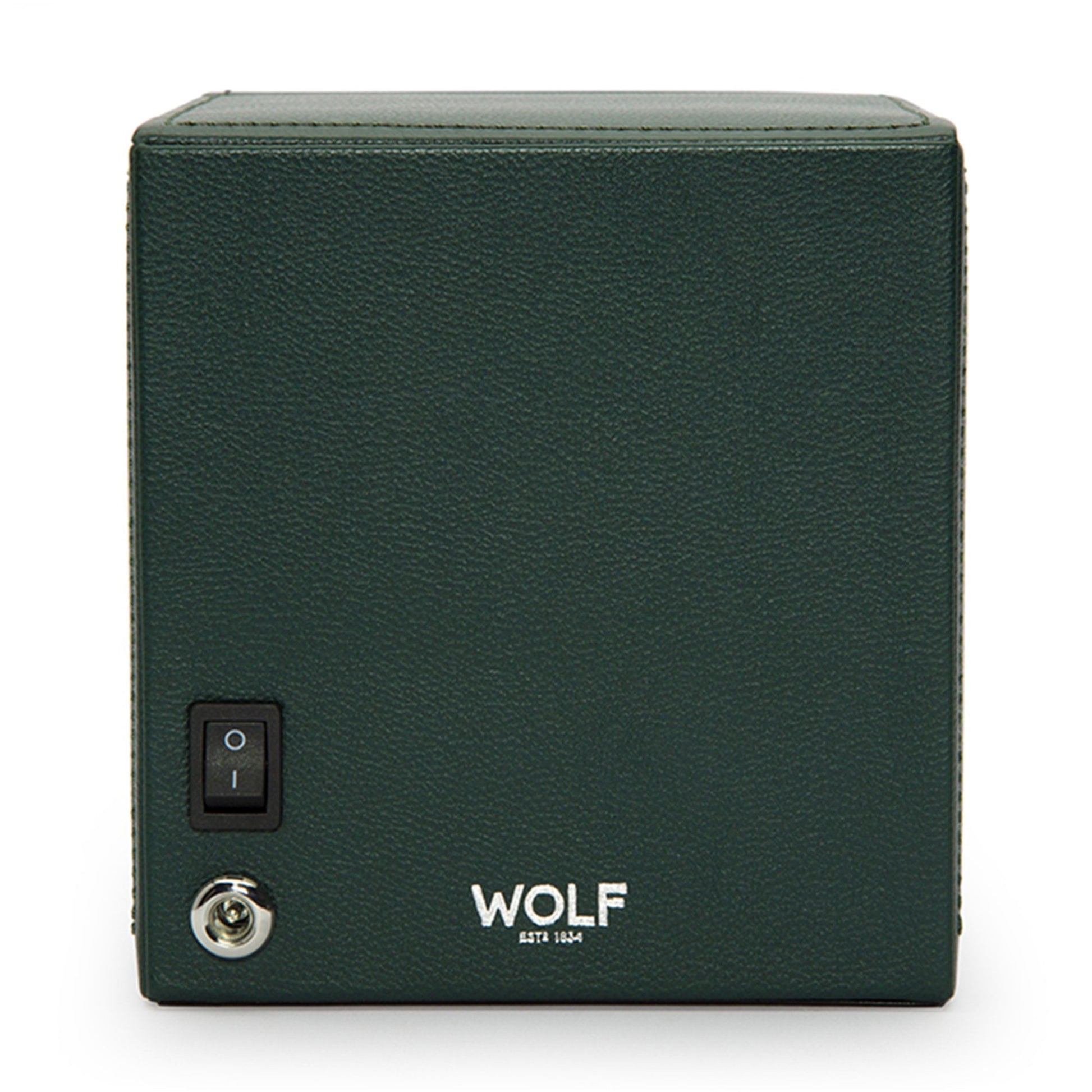 WOLF Cub Small Green Single Watch Winder