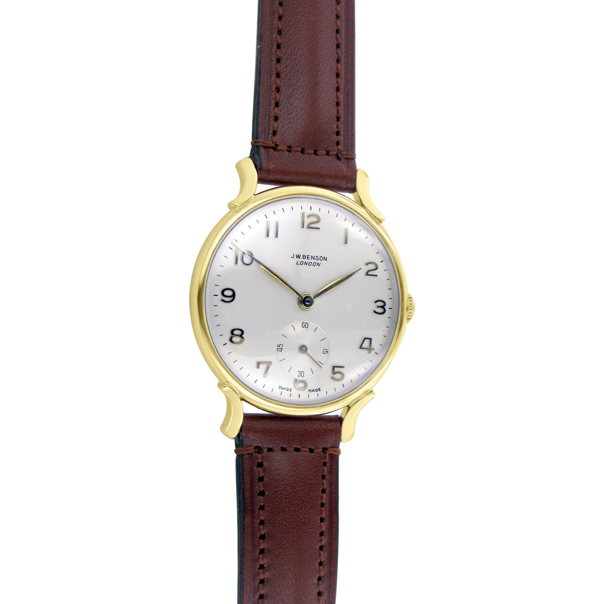 Vintage Gold Watch by J.W. Benson of London