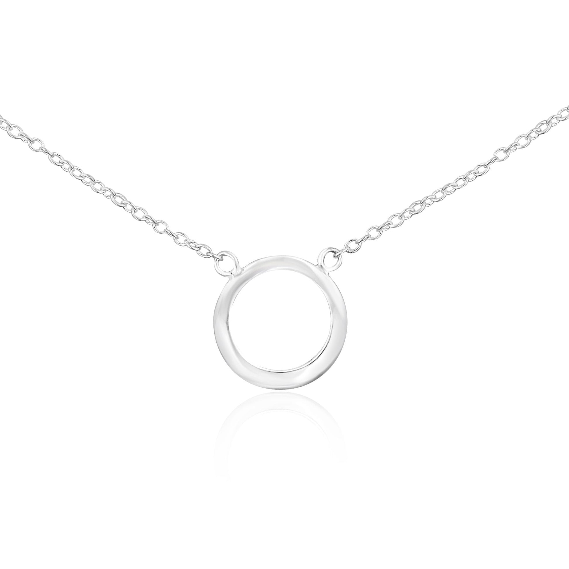 Small Single Circle Necklace