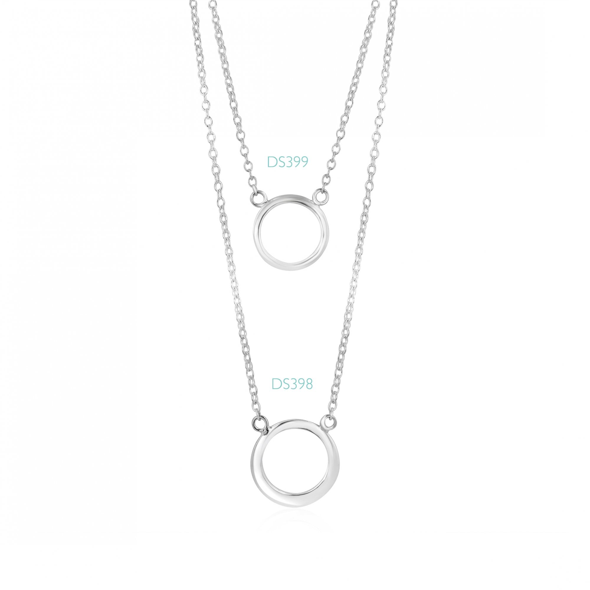 Small Single Circle Necklace