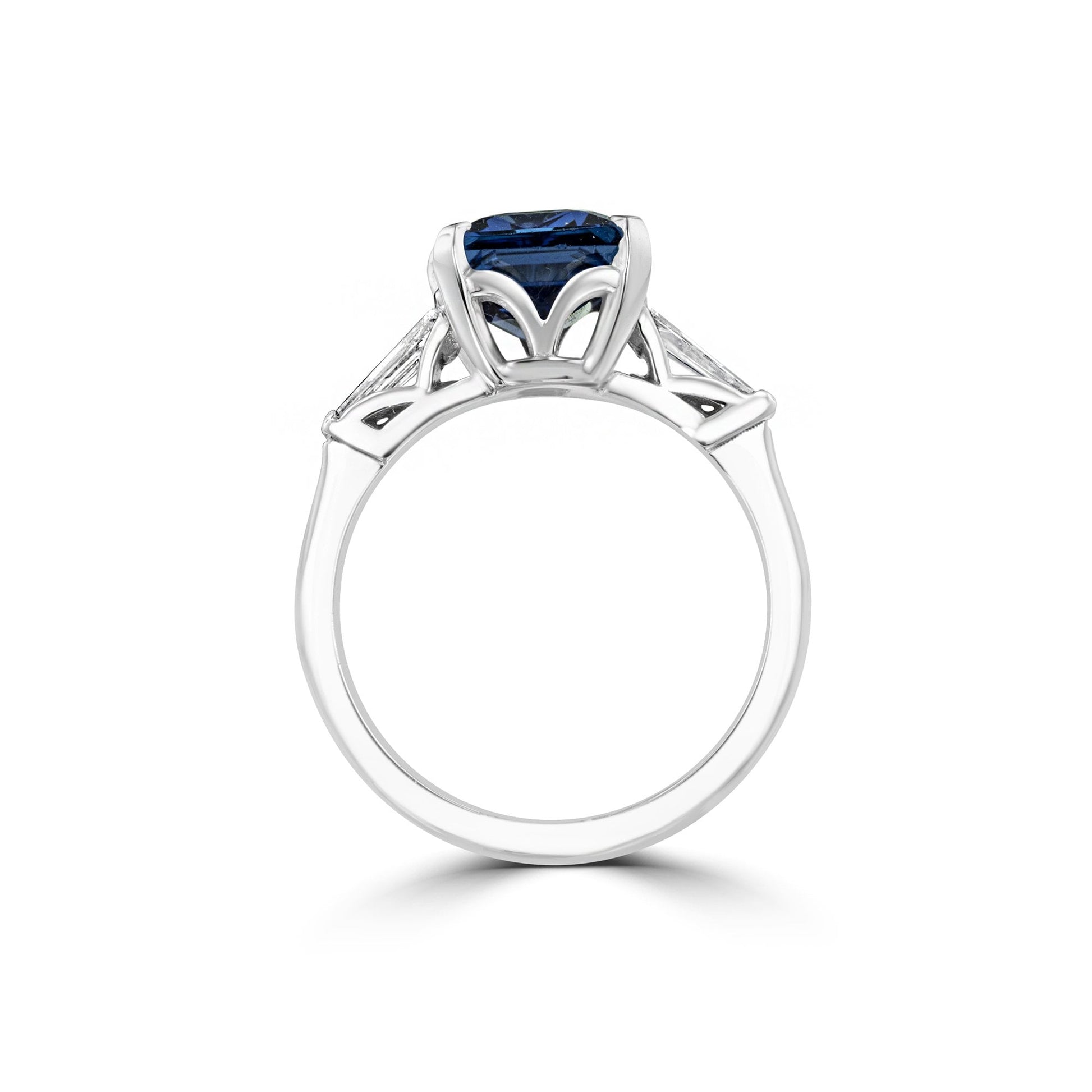 3.34ct Tanzanite and Diamond Ring