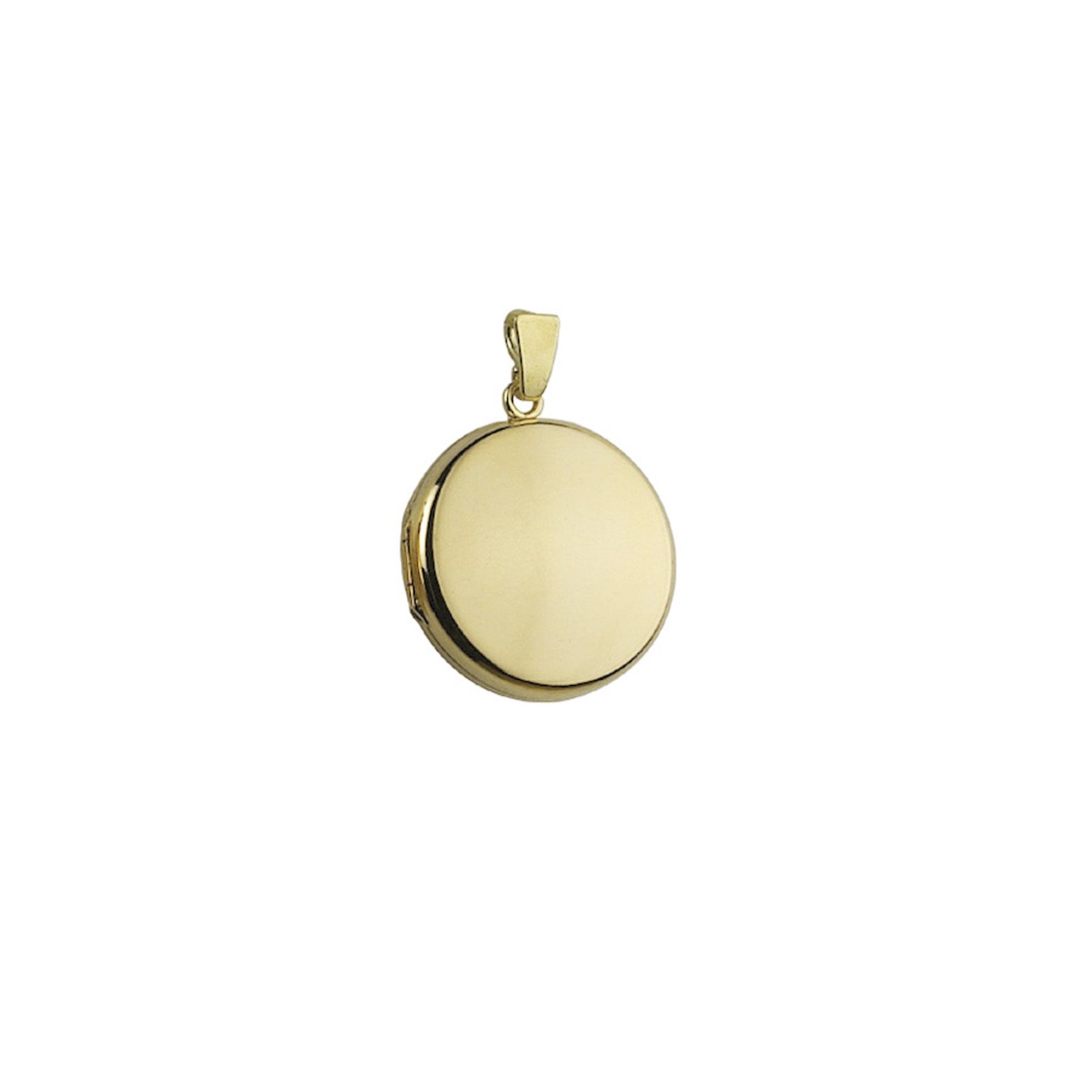 9ct Yellow Gold Round Locket