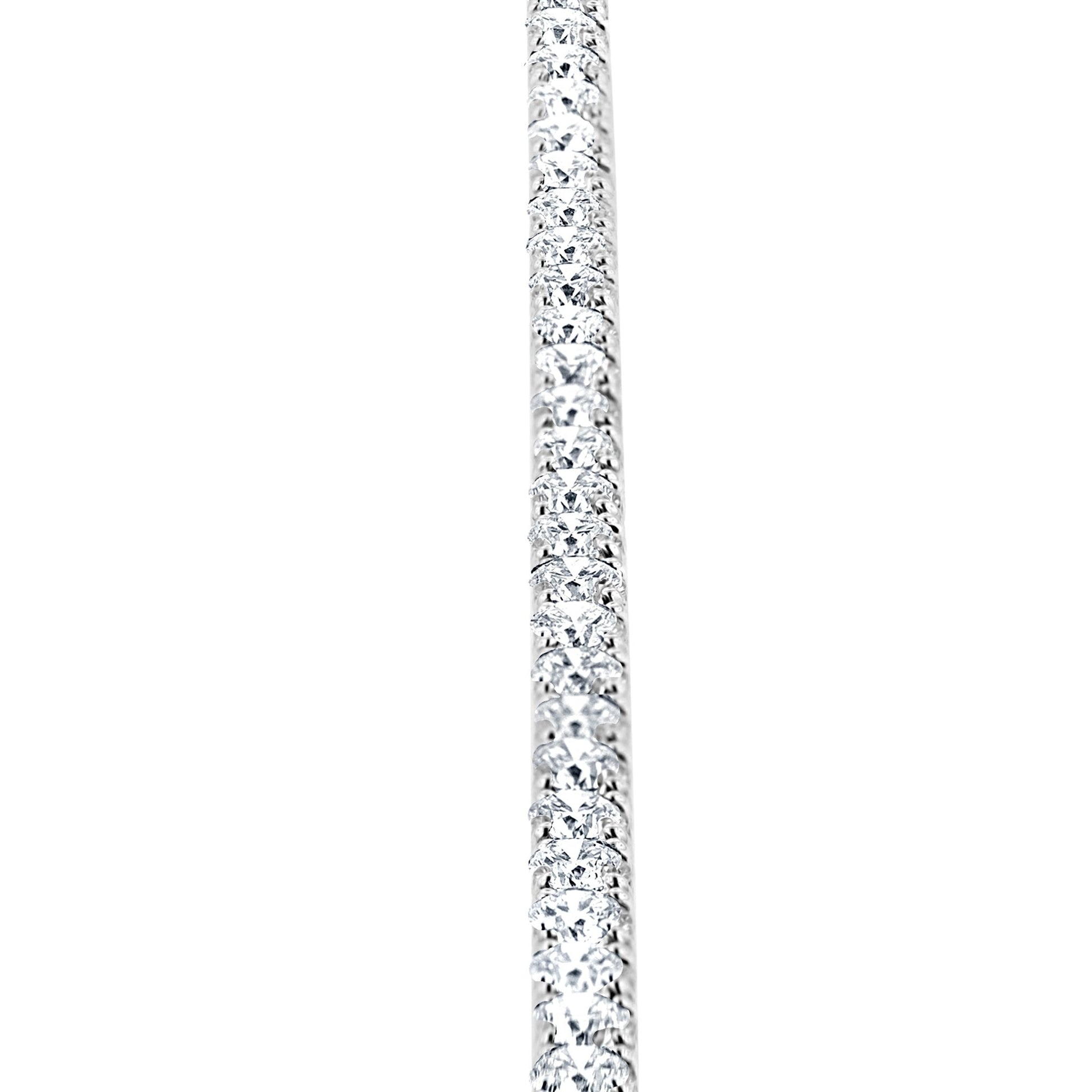 10ct Diamond Bracelet in 18ct White Gold