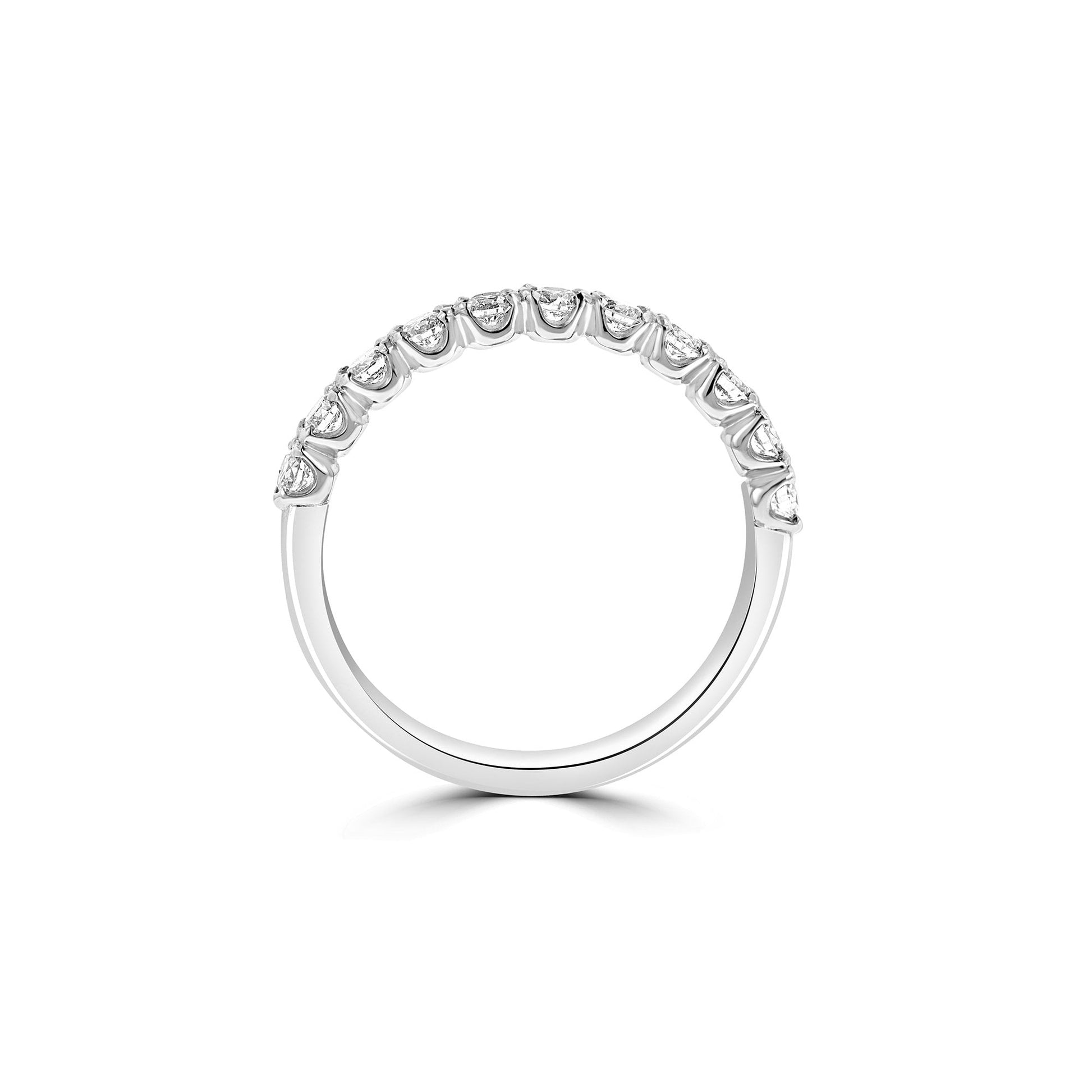 0.48ct Round Diamond Eternity Band Ring