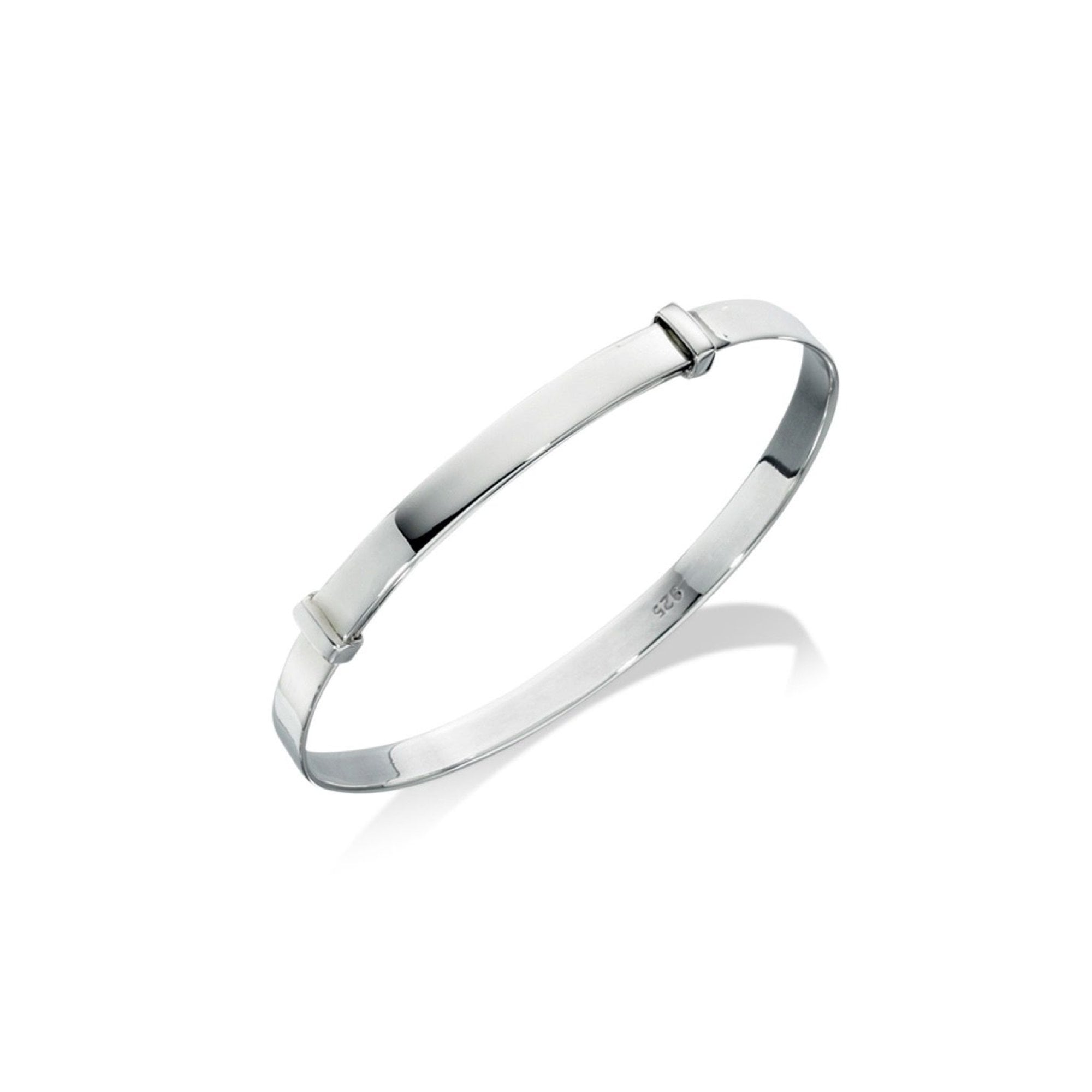 Expandable Childs Christening Bangle
