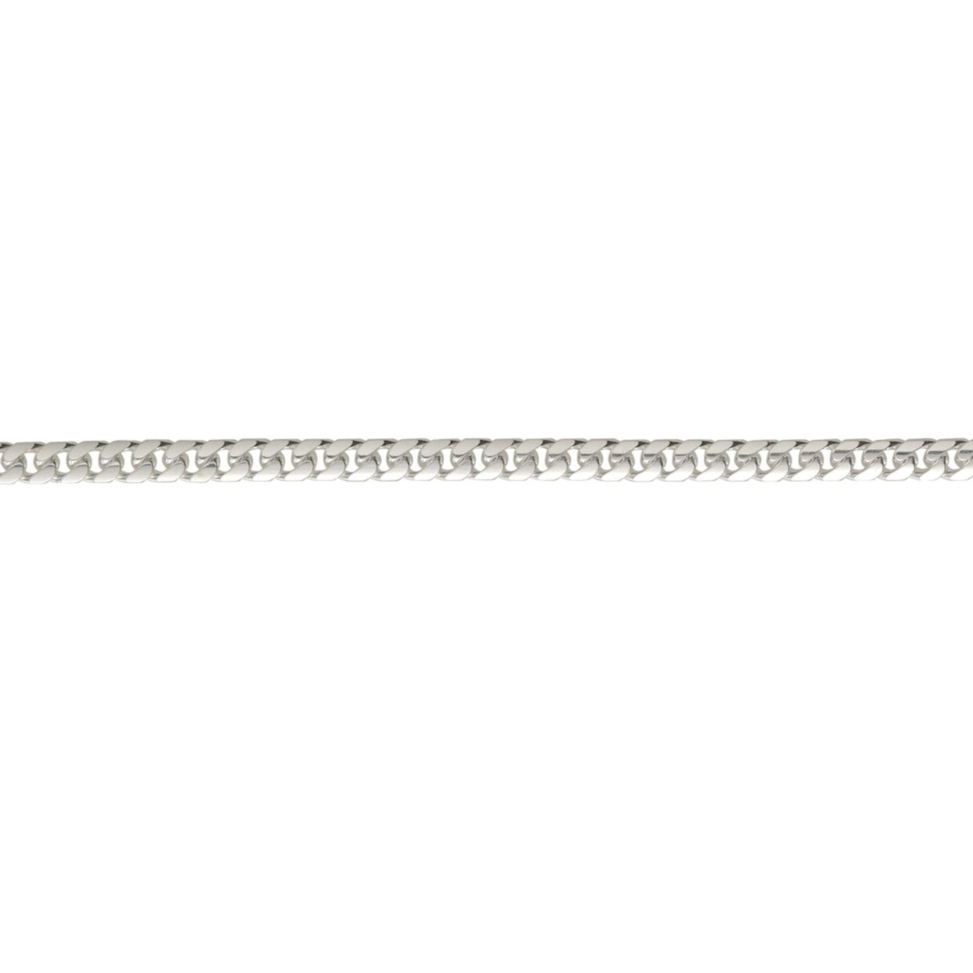 Men's Sterling Silver Curb bracelet 8.5" Long