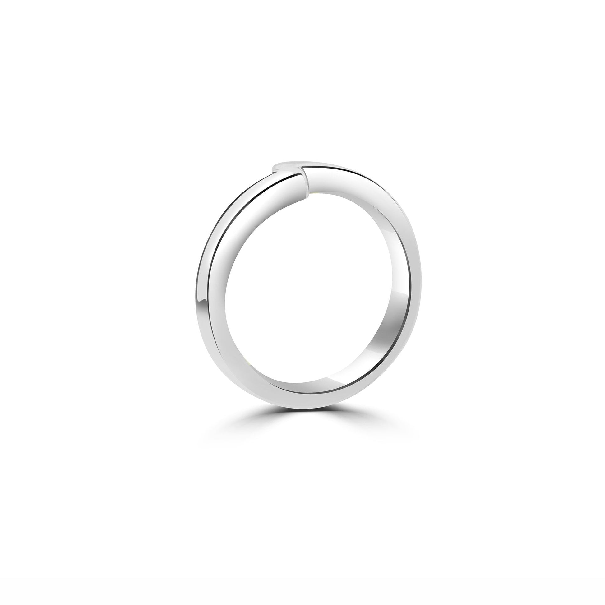 Sterling Silver Zigzag Shape Ring