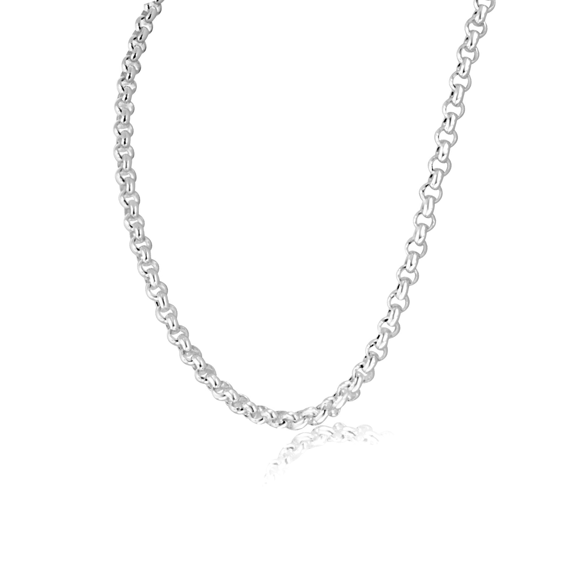 Silver 20" Classic Belcher Chain