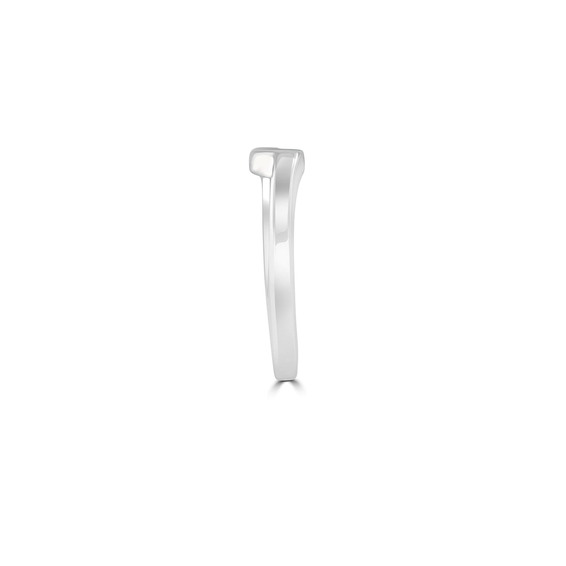 Sterling Silver Zigzag Shape Ring