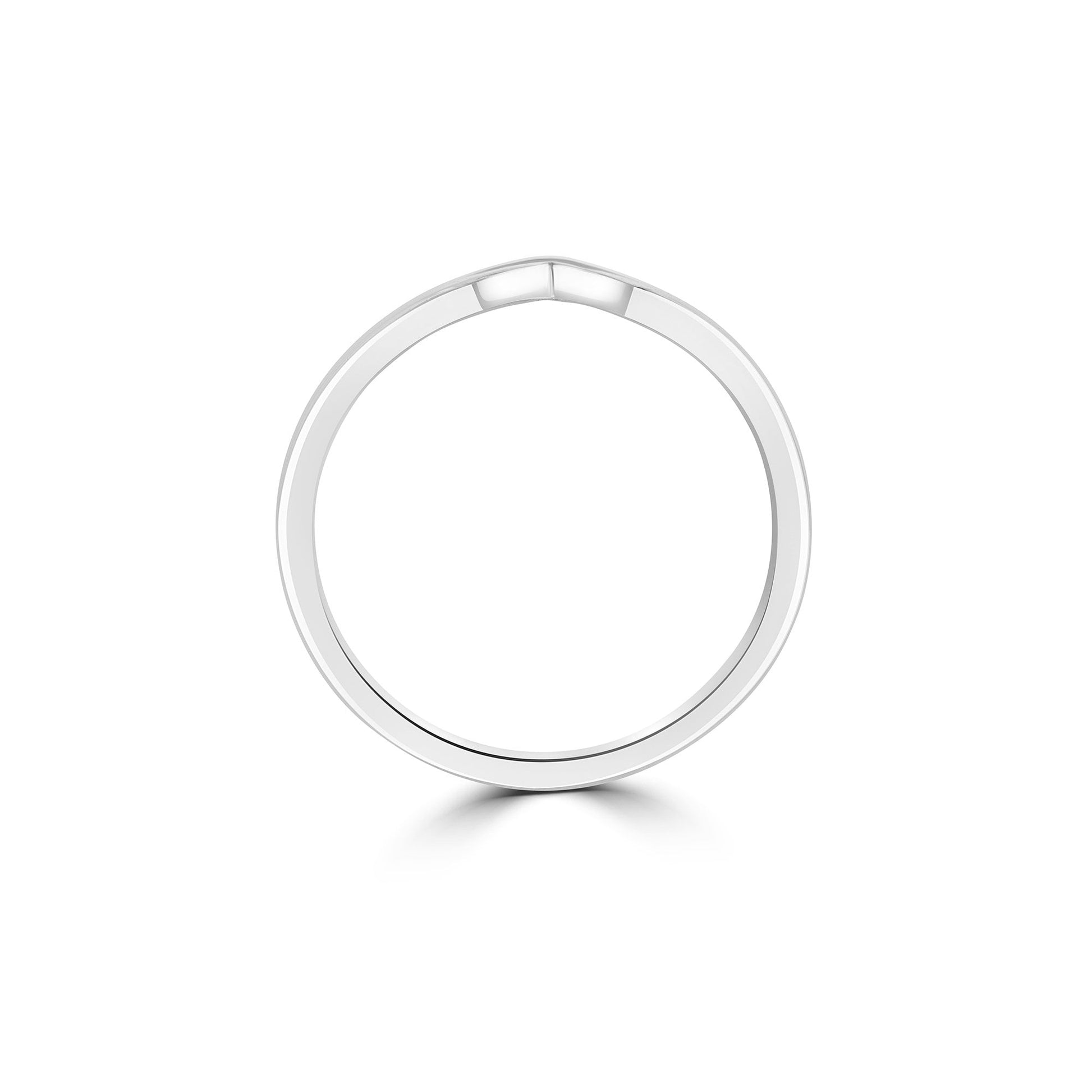 Sterling Silver 'V' Shape Ring