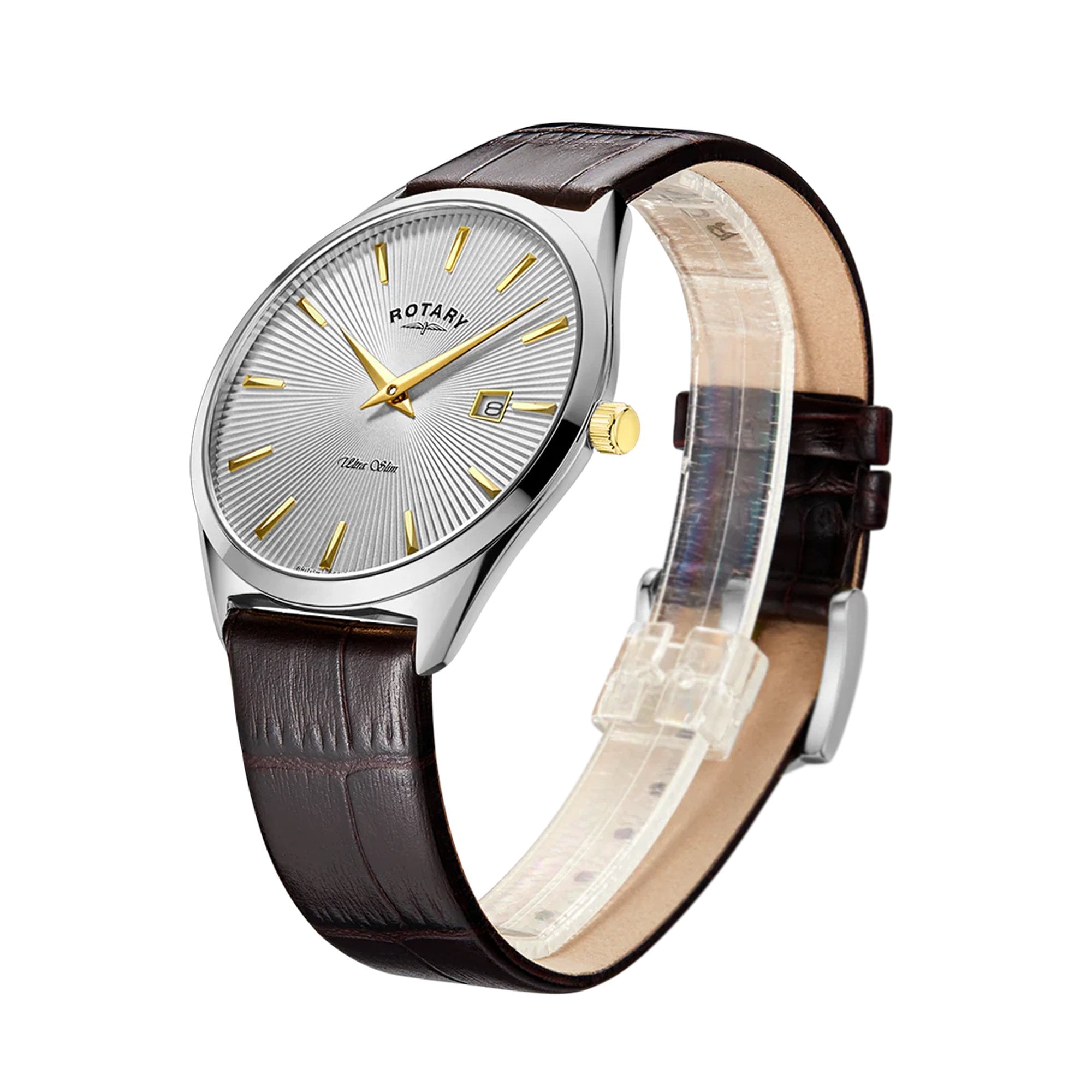 Men's Ultra Slim Watch with Dial GS08010/02