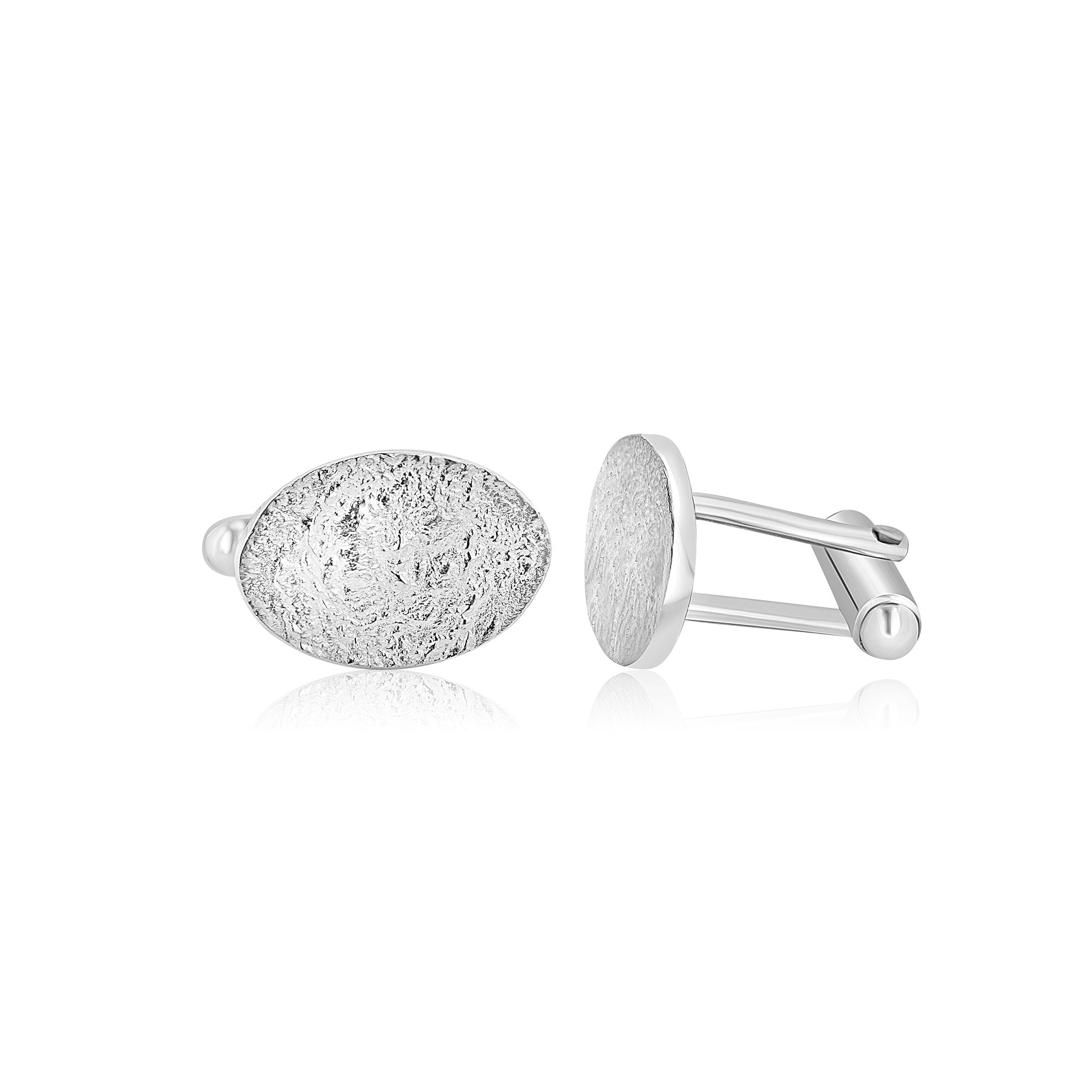 Lunar Sterling Silver Cufflinks
